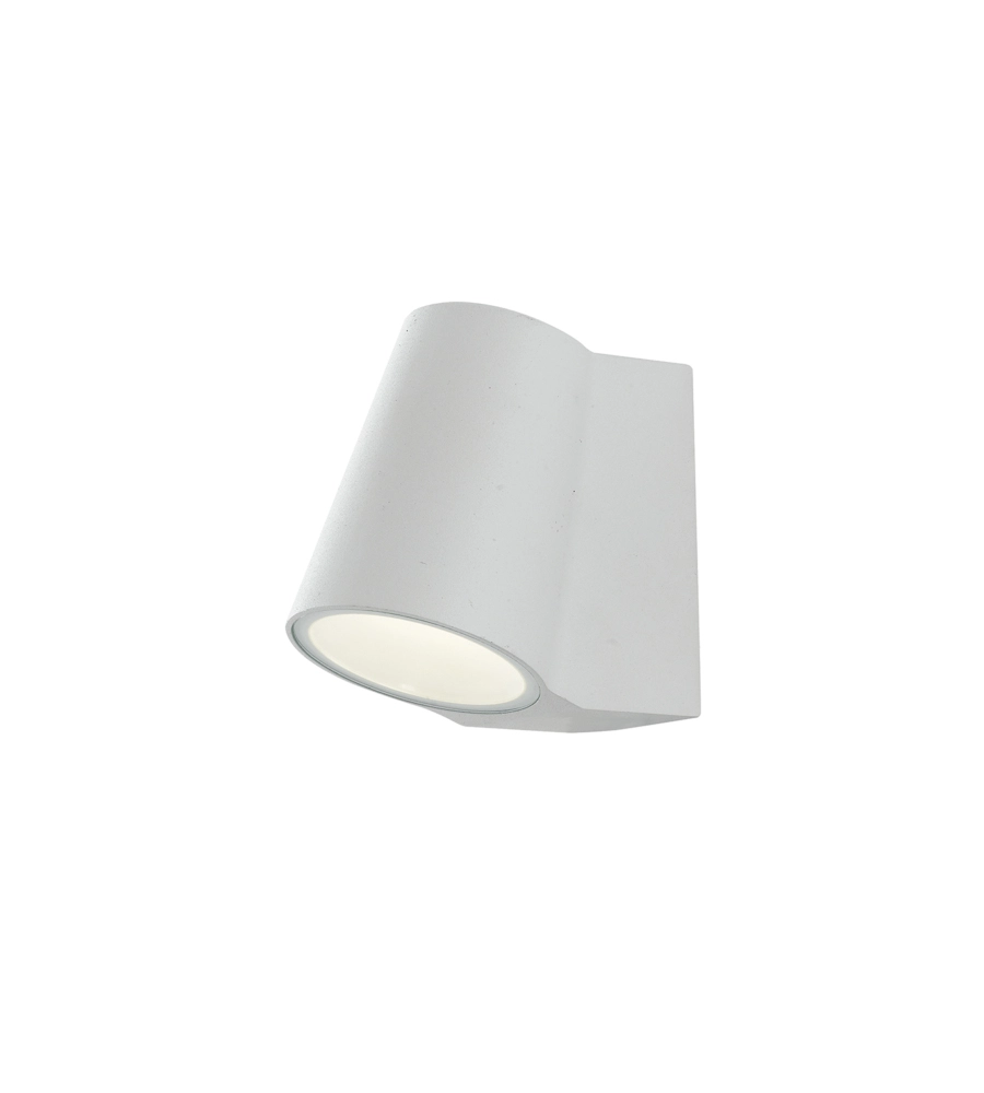 Applique "sintesi" alluminio bianco a led, 390 lm